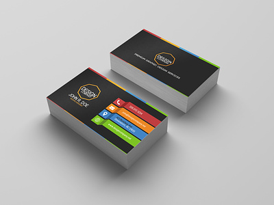 Business Card Design - Sample Design Company 2 business card business card design business design graphic design graphics print design