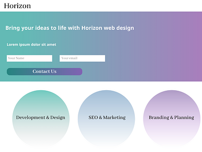UI daily challenge, day 3 beginner designer design challenge web design