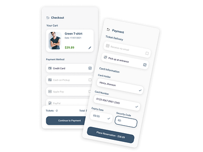 Credit Card Checkout app branding checkoutpage creditcard dailyui design illustration mobile app design ui ux