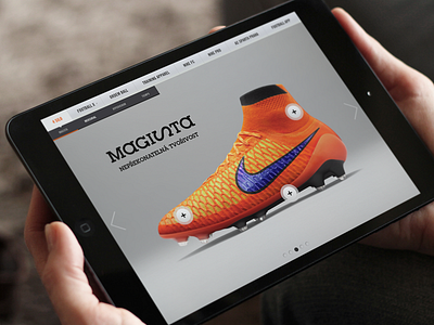 Nike Football trials iPad