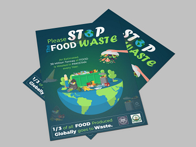 INTERNATIONAL FOOD DAY FLYER DESIGN literature design standee