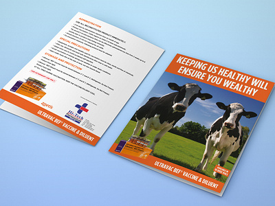 BROCHURE DESIGN FOR LIVESTOCK PRODUCT