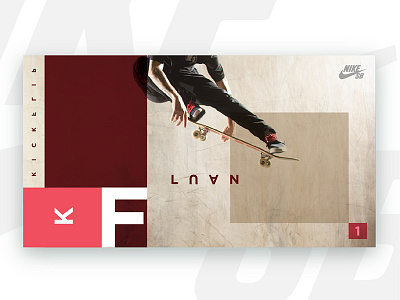 Luan O web ad ad kickflip luan nike skateboarding web