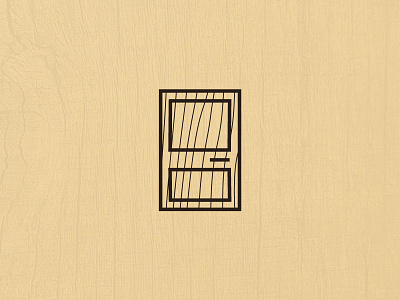 SNJ - Door Icon branding carpentry door icons wood