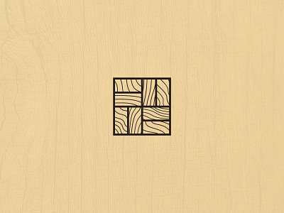 SNJ - Floor Mosaic Icon branding carpentry floor icons mosaic wood