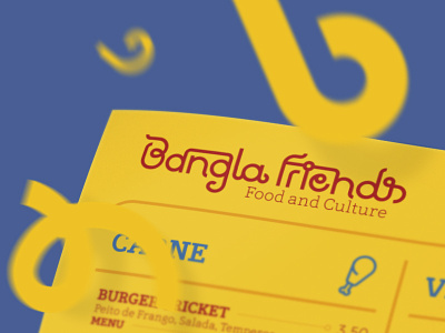 Bangla Friends bangla branding food lettering street food