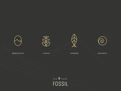 Cafe Fossil Icons