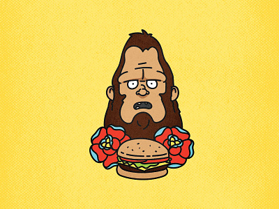 Beefsquatch beefsquatch bobs burgers burger texture