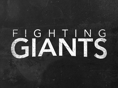 Facing Giants band brand logo pop punk punk rock type typography