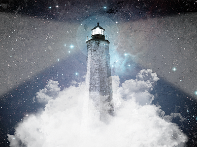 Lighthouse album cd cloud lighthouse music rock space star surreal