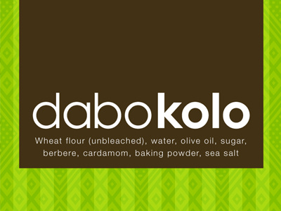 Dabo Kolo Packaging cracker dabo kolo ethiopian label package