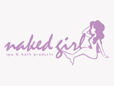 Naked Girl Logo logo naked girl spa