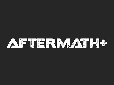 Aftermath christian hip hop logo texture typography