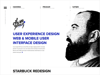 Personal design portfolio web