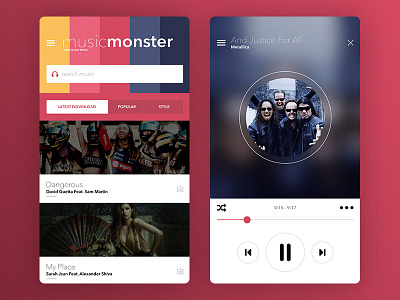 Musicmonster aplication app ios music