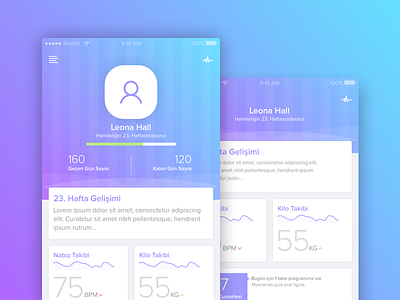 Pregnant App app ios ui ux