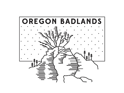 Oregon Badlands badlands juniper nature oregon oregonbadlands sage stars wilderness