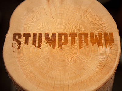 Stumptown Logo Design boots craft danner portland stump stumptown