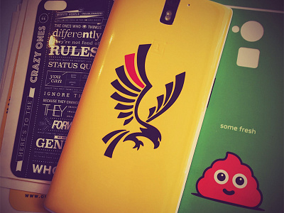 one+ one phone cover! :)