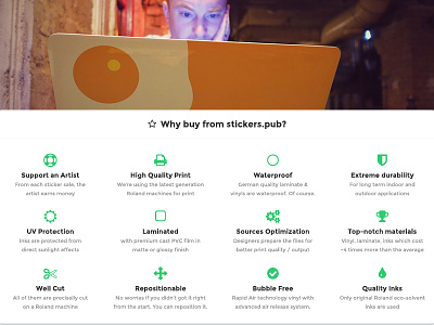 Why buy from stickers.pub? @2x