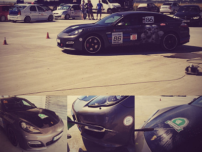 Testing Stickers Durability motorparkromania panamera porsche rotac stickers stickerspub testing