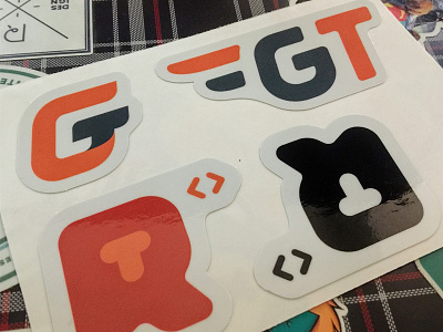 Prototyping GT / RT Development Logos artwork design graphic logo prototype sticker stickerspub