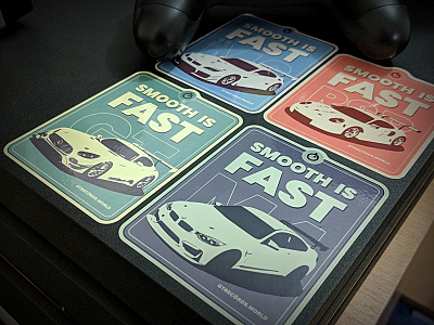 gtrecords.world smooth is fast vintage stickers collection