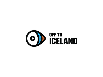 Off to Iceland branding logo puffin