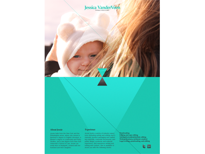 Jvanderveen.com minisite triangles