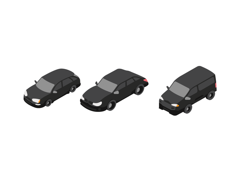 Icons created for eCabs 3d app app branding car cars design illustration ui vector