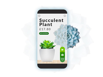 Plant Shoping App Idea design idea plant shopping