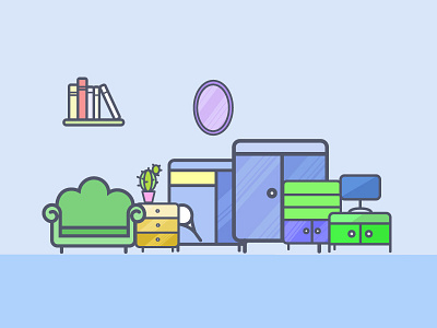 Furniture Icon Set