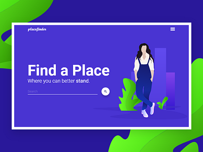 Placefinder : Web UI , just a Concept