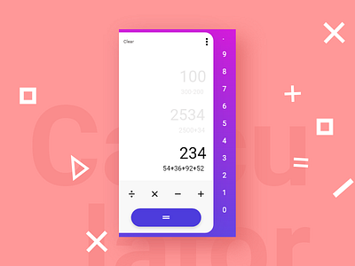 Calculator Redesign Concepts