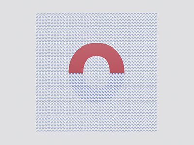 "O" 36 Days of type project drowning letter lettering o type typography waves