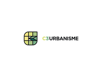 C3 Urbanisme branding arquitecture brand branding c3urbanism grid logo urbanism urbanisme