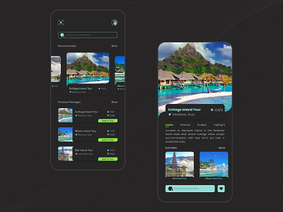 Tour Mobile App Design appdesign design figma graphic design mobileapp tourapp travelapp uiux uiuxdesign