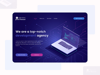 Development Agency Web Page developmentagency figma graphic design landingpage uiux uiuxdesign webdesign webpage website