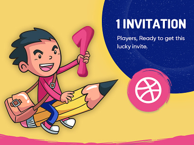 Dribbble invite giveaway