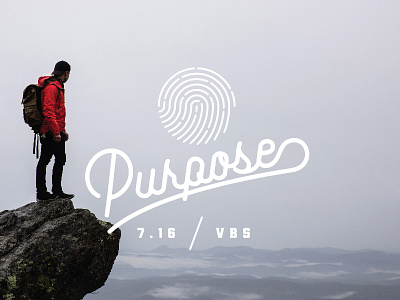 Purpose Final fingerprint logo purpose type