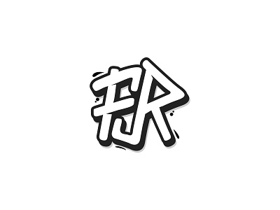 FJR Graffiti Letter design graffiti letter logo logotype typegang typography