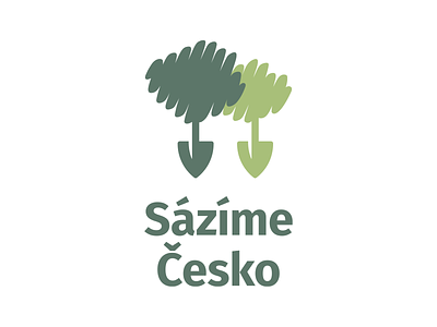 Sázíme Česko czechia czechrepublic ecology logo nature tree