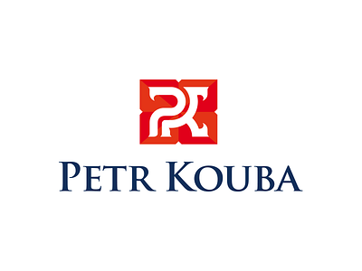 Petr Kouba initials monogram