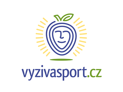 VyzivaSport diet exercise line logo nutrition plum sport strawberry