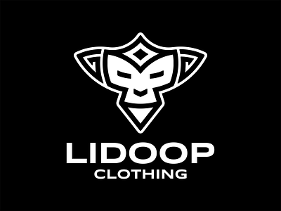 Lidoop Clothing ape blackandwhite brand clothing logo luxury monkey street