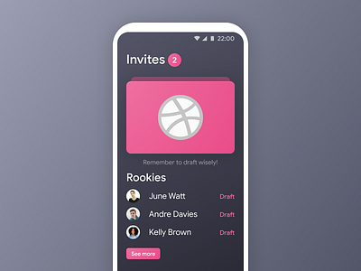 2 Dribbble invites!