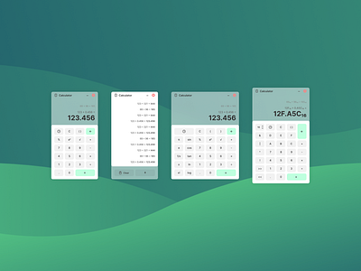 Calculator v2 calculator design graphic design os ui
