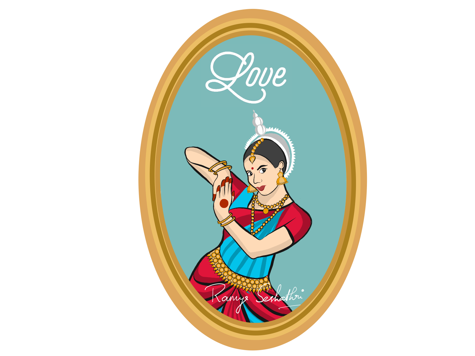 love-expressed-in-indian-dance-form-odissi-by-ramya-seshathri-on-dribbble