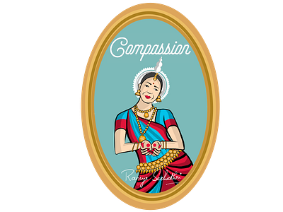 Compassion expressed in Indian dance form Odissi