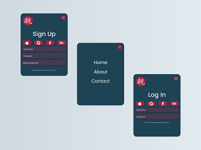 Sign Up - Daily UI 001 app dailyui design ui vector